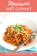 macaroni recept