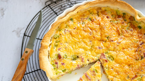quiche lorraine recept