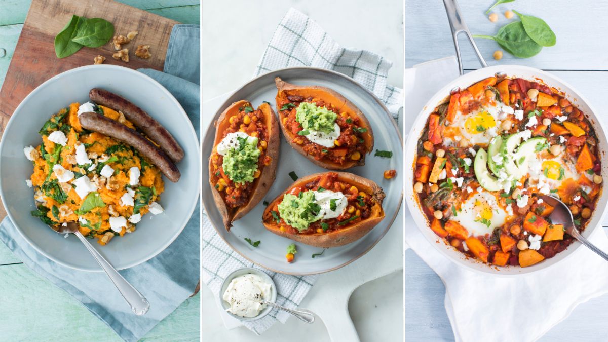 zoete aardappel recept