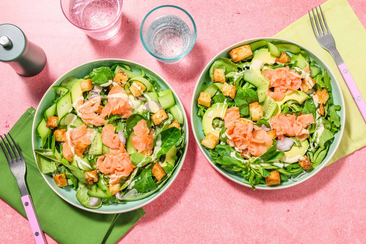 recept met gerookte zalm