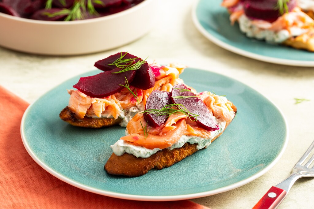 gerookte zalm recept