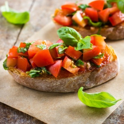 recept bruschetta