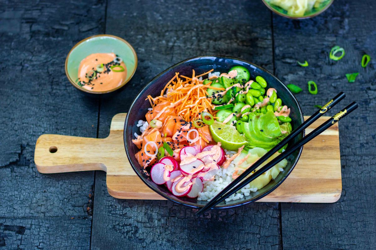 recept poke bowl